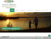 Tablet Screenshot of myelin.de